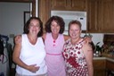 Kay (Osborne) Adams, Amy (Clark) Friar and Joani (Hoer) Naff